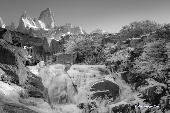 FOTOESCAPE EL CHALTEN Y EL CALAFATE EN BLANCO Y NEGRO